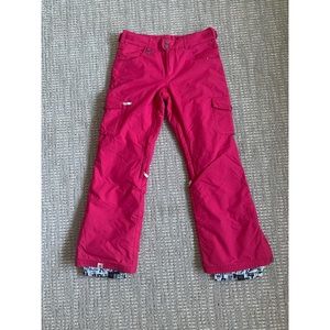 Roxy magenta snowboard/ski snow pants